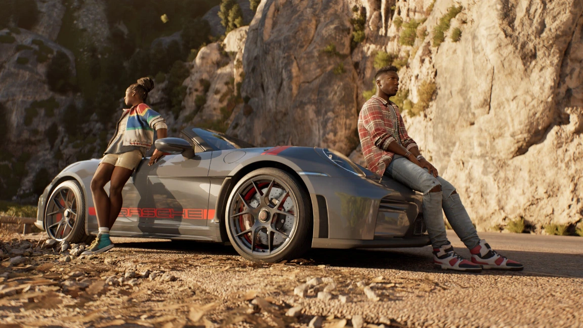 "Clutch" mixes Horizon-style cruising with heists and high-stakes racing in first long livestream